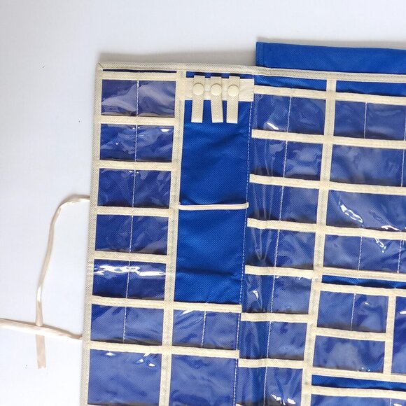 Pretty Floral Hanging Small Item Storage Solution Store Pins Bobby Pins Hair - Picture 7 of 10